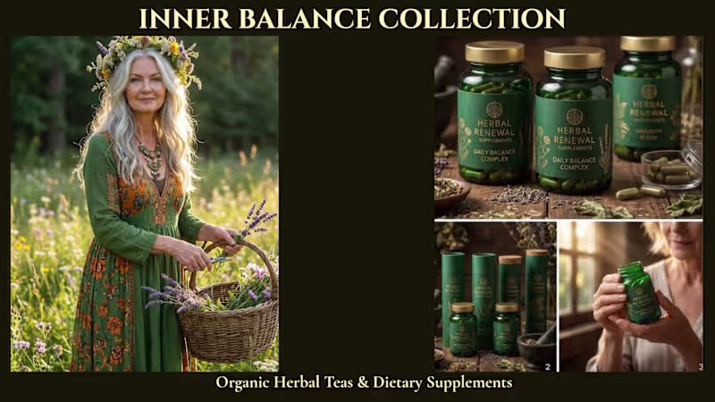 Cover image for AI Botanical Product Photography & Packaging Design