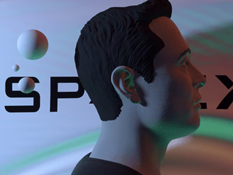 Cover image for SpaceX/Elon Musk Motion Design Video