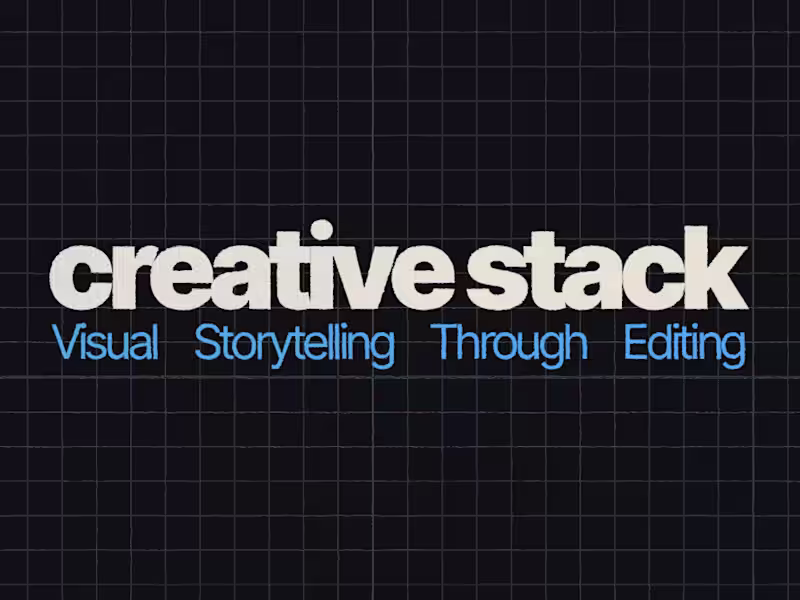 Cover image for Creative Stack — Visual Storytelling