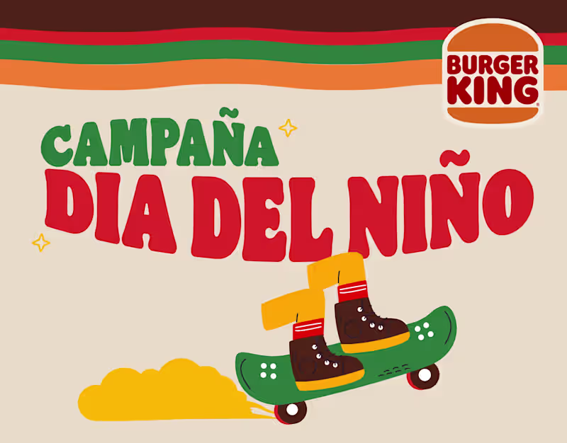 Cover image for Campaña Día del Niño - Burger King Nic