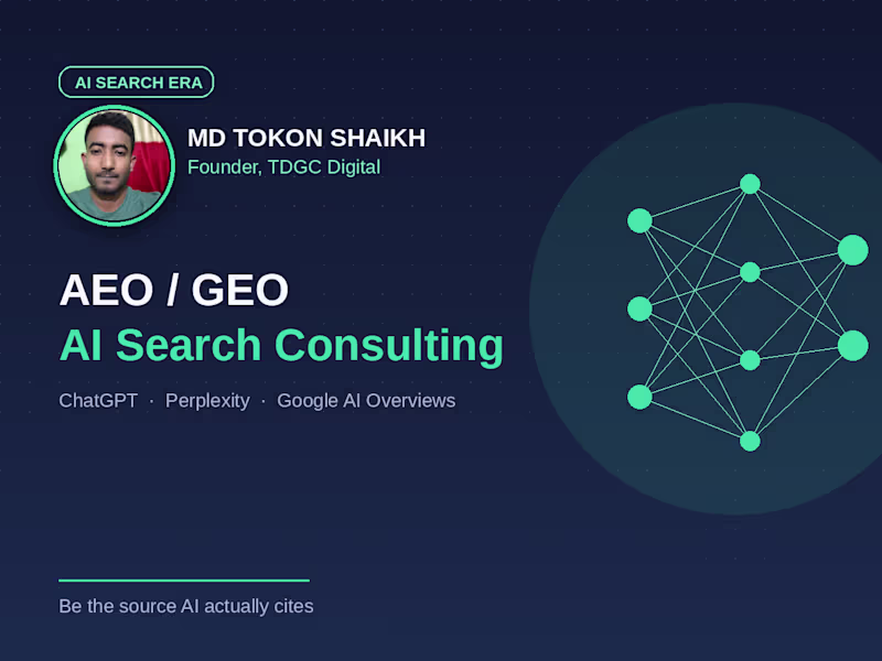 Cover image for AEO/GEO Consulting - AI Search Optimization