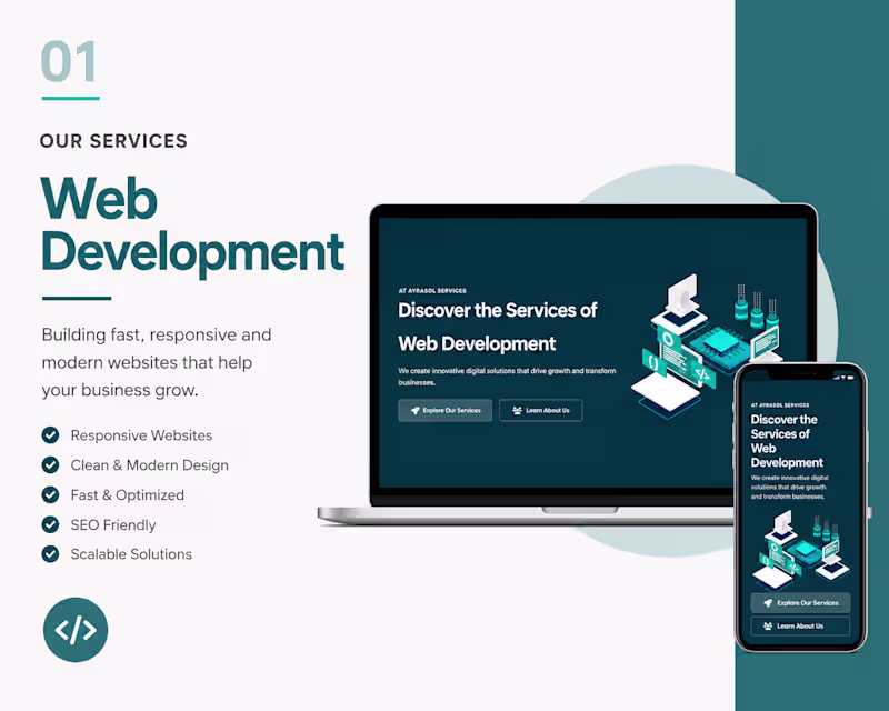 Cover image for Modern Website Development