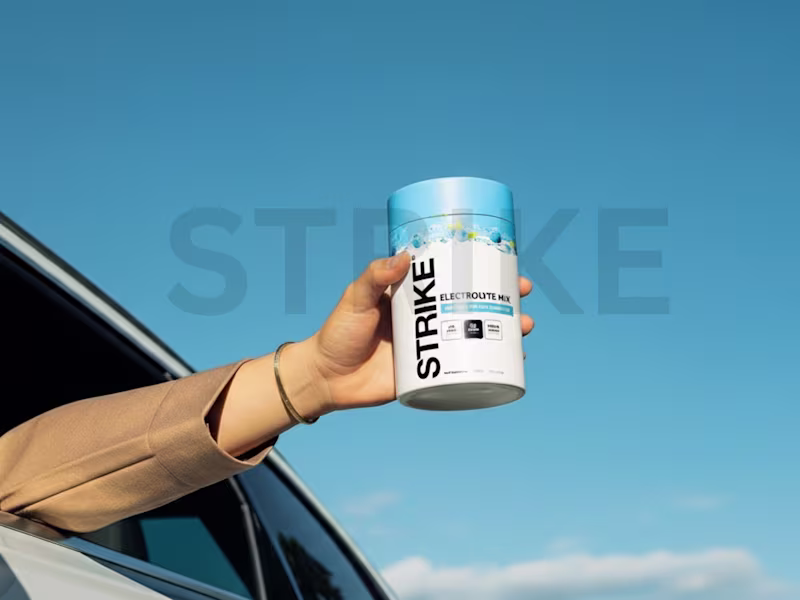 Cover image for Photo manipulation for @strikenutrition a high-performance e...