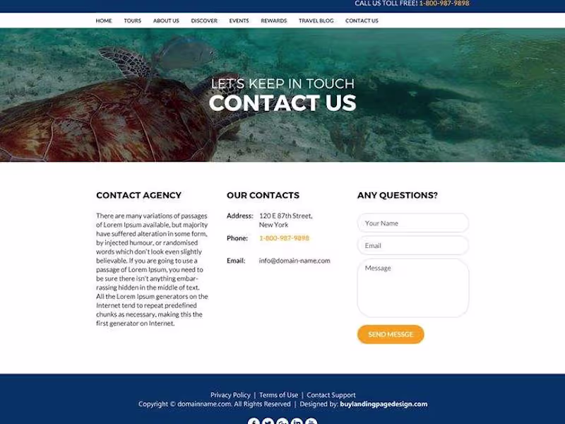Cover image for Travel Agency Website