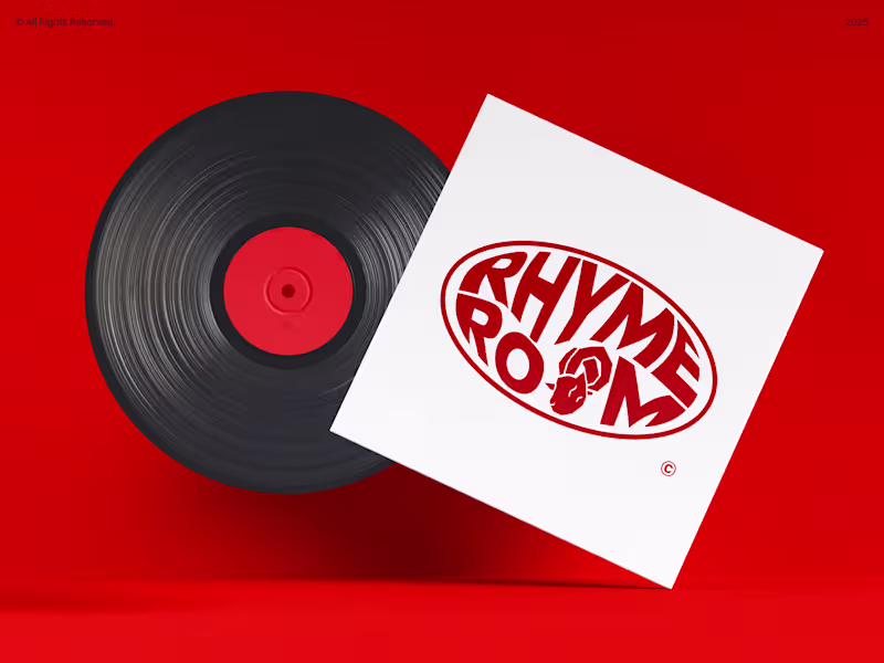 Cover image for Rhyme Room | Music Events | Brand Identity