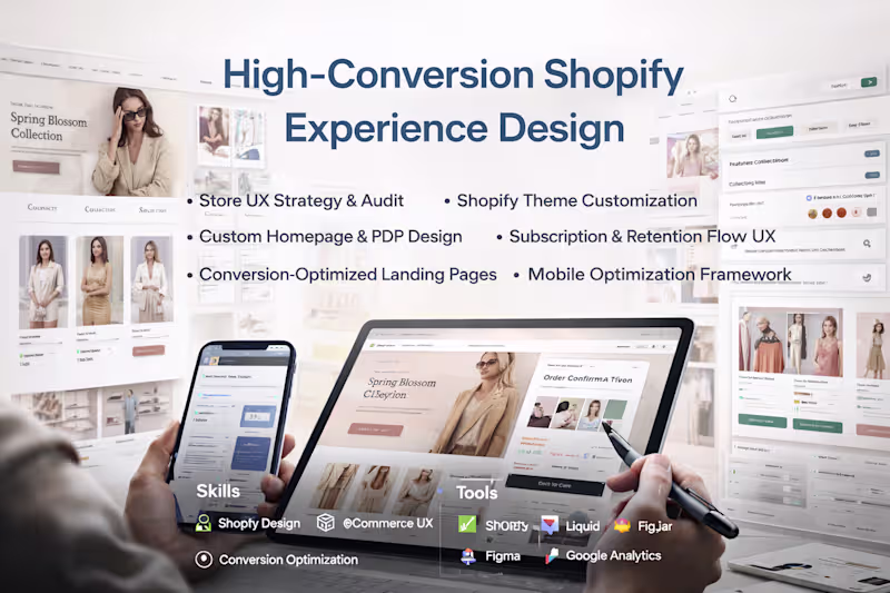 Cover image for High-Conversion Shopify Experience Design