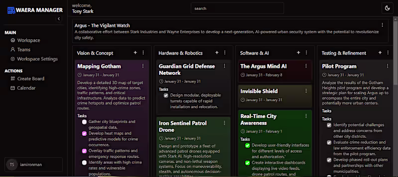 Cover image for Waera Task Management App