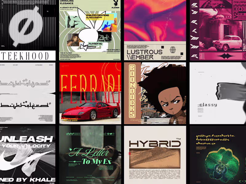 Cover image for Poster Artworks Vol 01 on Behance