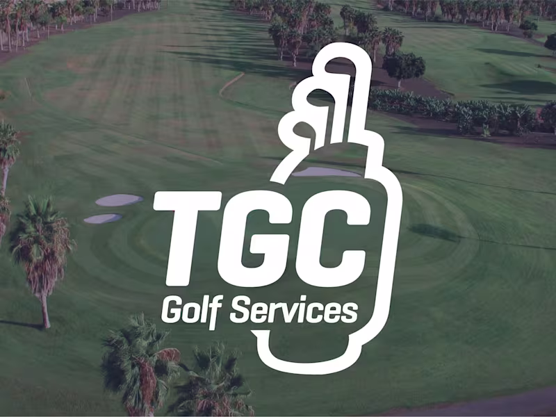 Cover image for brand identity for tgc golf