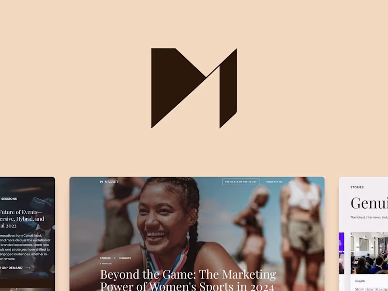 Cover image for Magnet: Rebrand + Migration