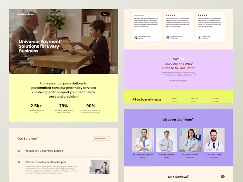 Cover image for Figma Based Landing Page Design & Development 