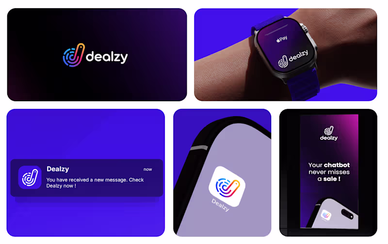 Cover image for Brand identity for Dealzy —