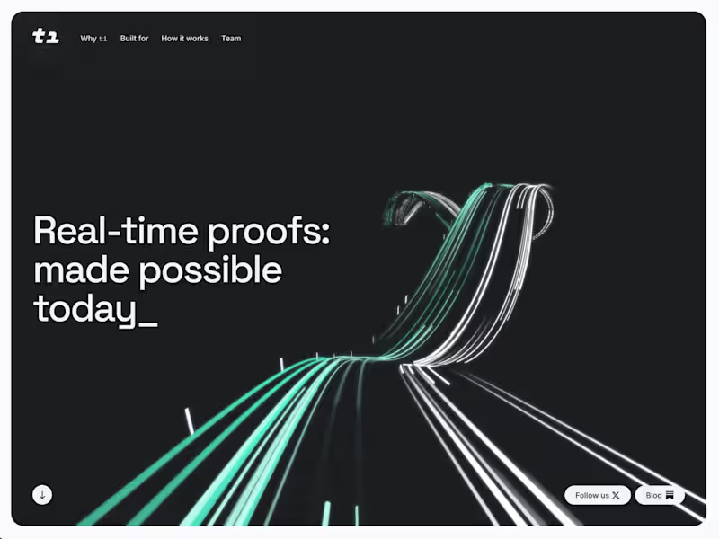 Cover image for t1 | Real-Time Proofs - Webflow Development