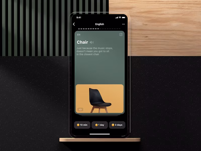 Cover image for Anki App Mobile Flashcard Interface