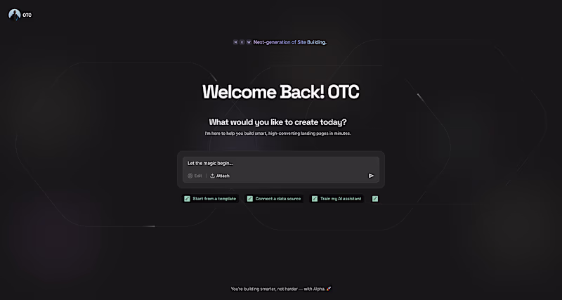 Cover image for AI-powered Website Builder