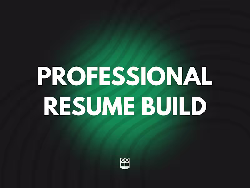 Cover image for I will design an interactive resume, CV, and portfolio on PDF