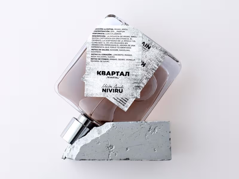 Cover image for Concrete Perfume Stand: Niviru x Misho