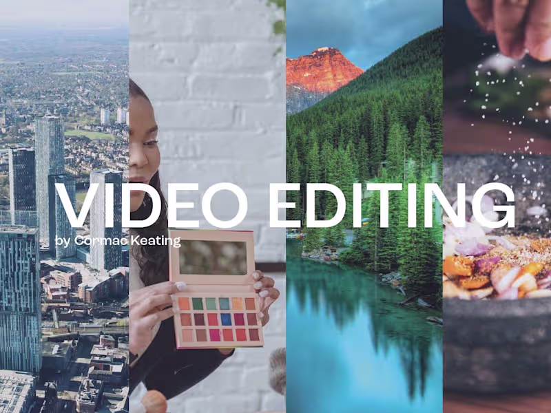 Cover image for Video Editing by Cormac Keating