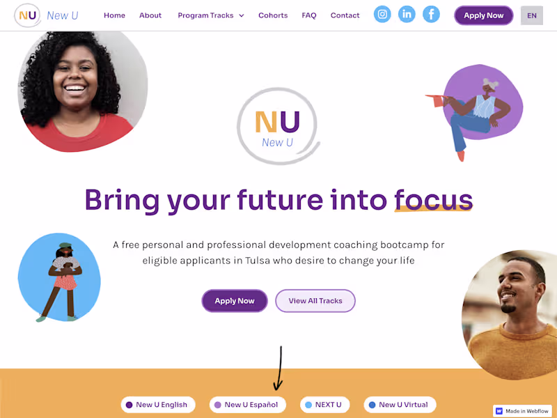 Cover image for Inviting locals to attain brighter future with uplifting course