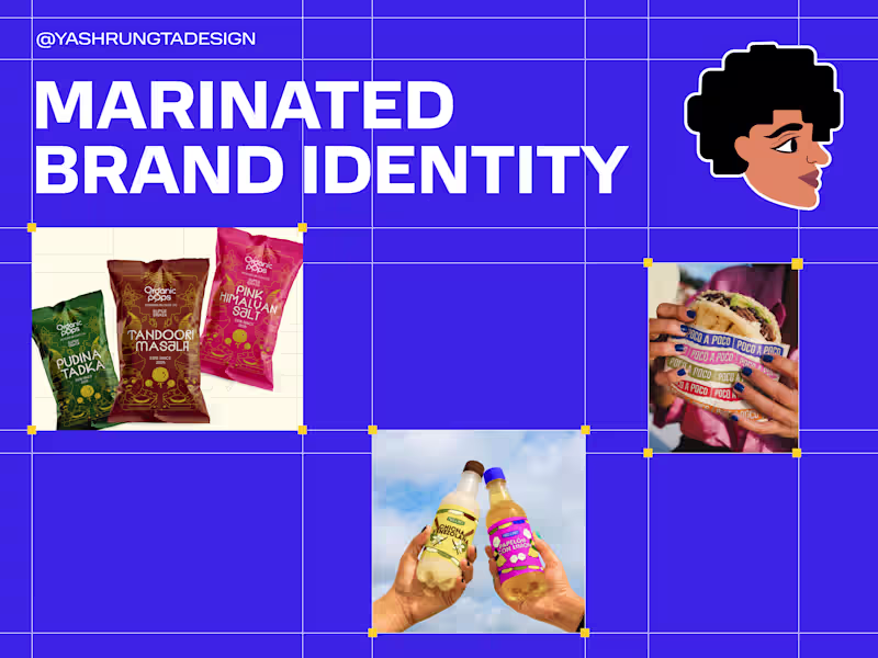 Cover image for Marinated Brand Identity