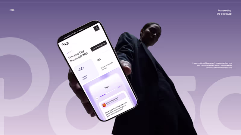 Cover image for Website Experience for Pogo