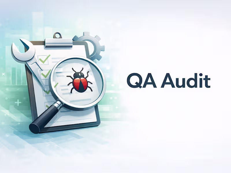 Cover image for QA Audit Expert | Software Testing Review | Release Readiness