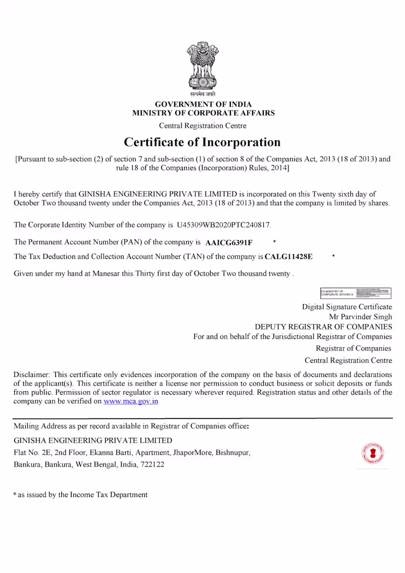 Cover image for UK Limited Company Incorporation &