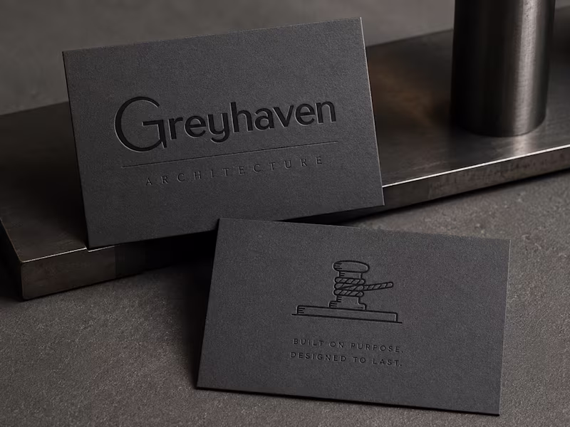 Cover image for Greyhaven Architecture — Brand Identity