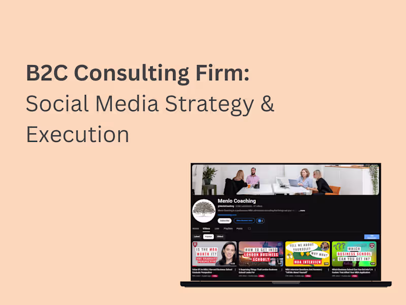 Cover image for YouTube Channel Growth & Content Operations