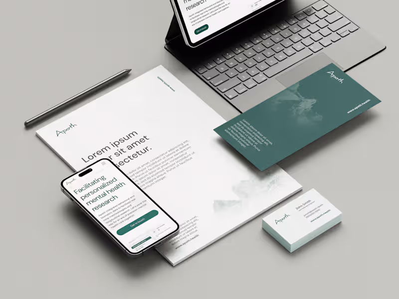 Cover image for Technical Brand Identity for SaaS Clinical Health Company