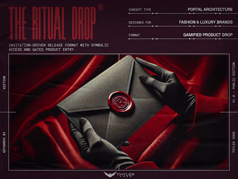 Cover image for The Ritual Drop  — Exclusive Brand Activation Format