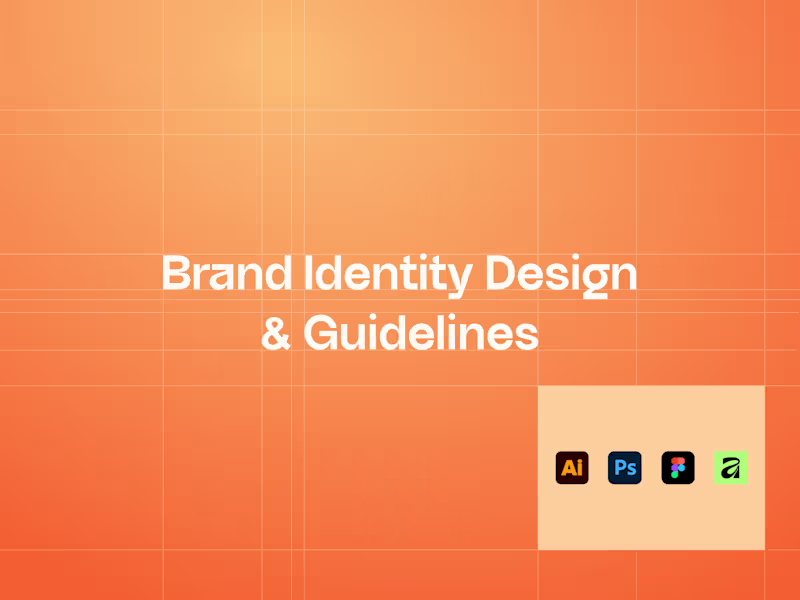 Cover image for Brand Design & Guidelines