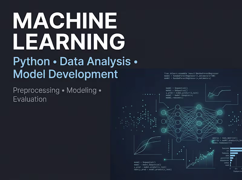 Cover image for Machine Learning Model Development