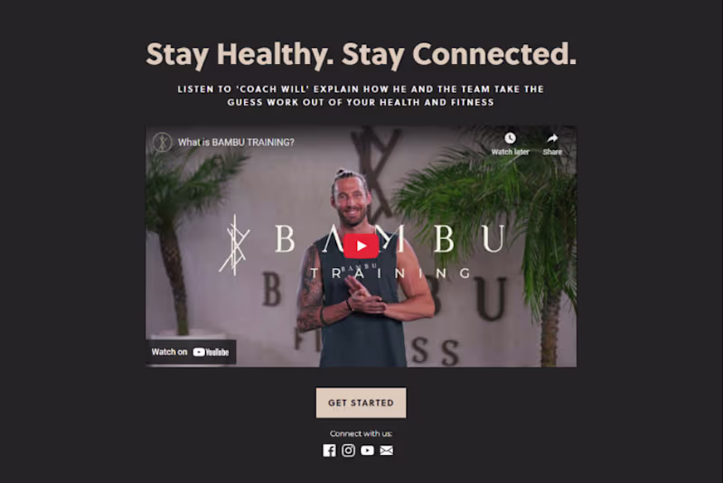 Cover image for Bambu Fitness Webflow Website Development
