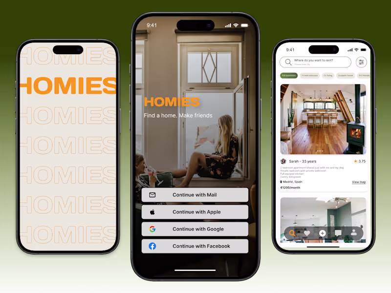 Cover image for Homies App