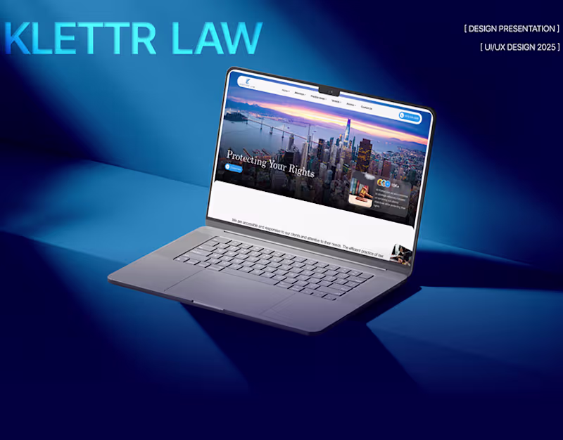 Cover image for WordPress Website Redesign for Legal Services