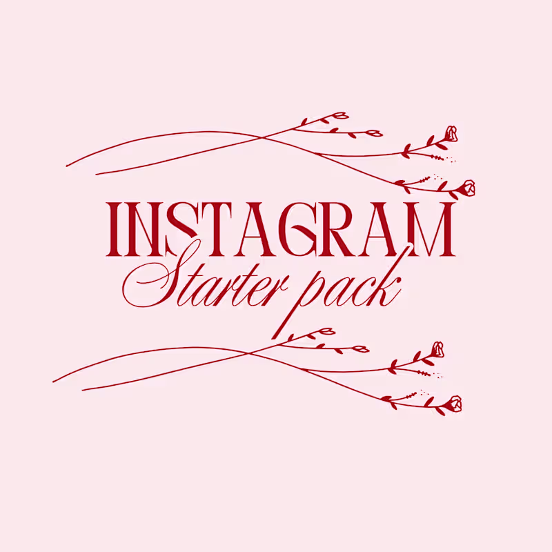 Cover image for Instagram Starter Package