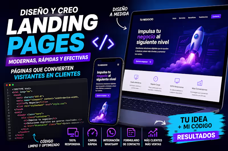 Cover image for Landing pages