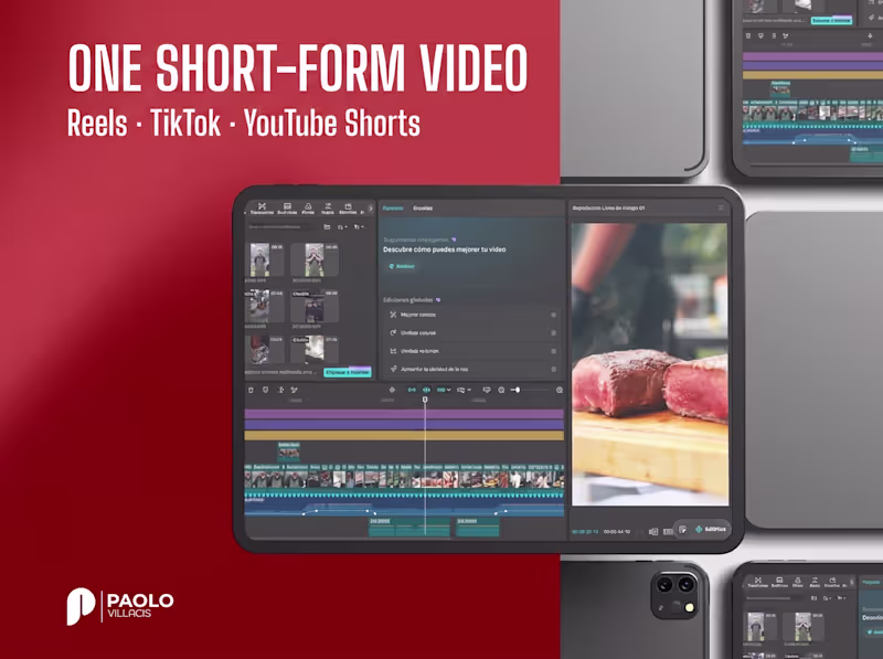 Cover image for Professional Short-Form Video Editing