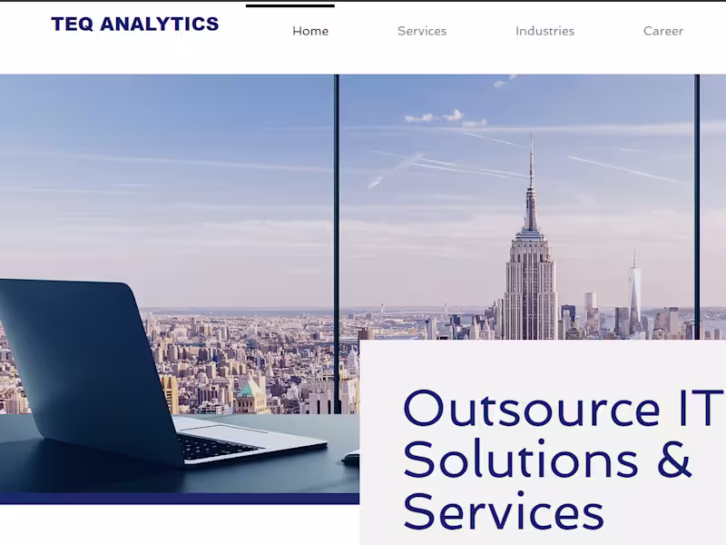 Cover image for IT Services Website