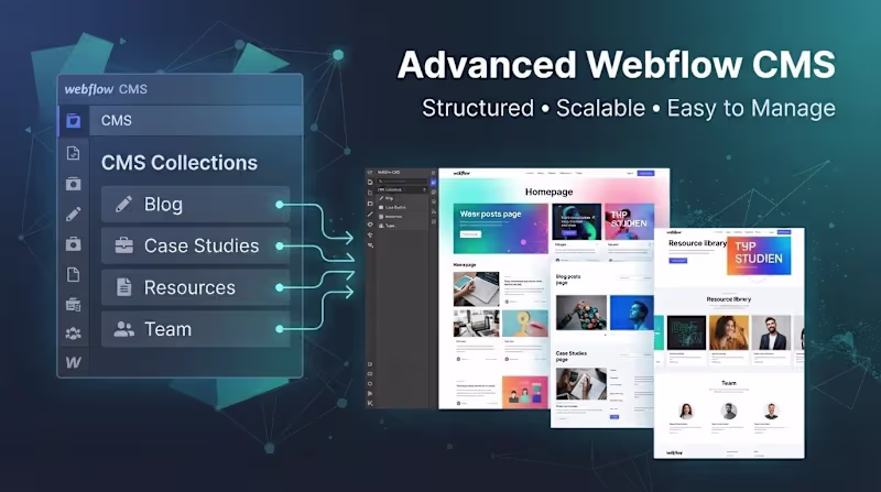 Cover image for Advanced Webflow CMS Development