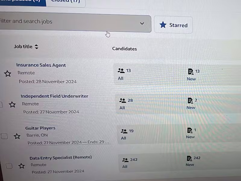 Cover image for I will post your jobs in my indeed account