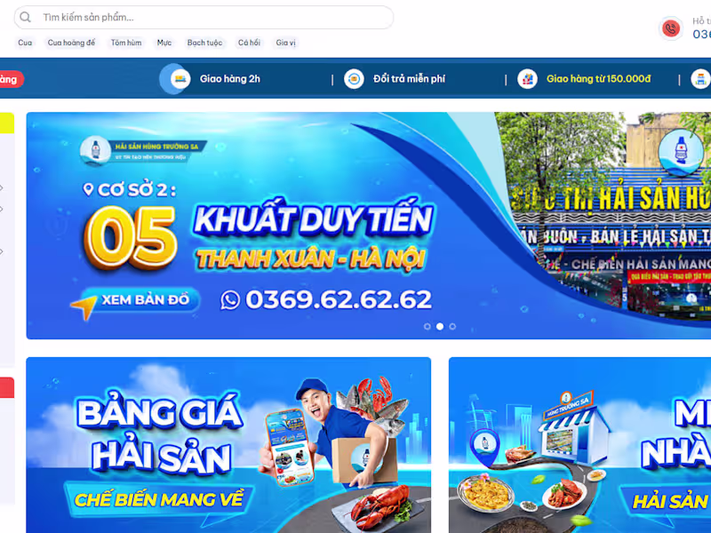Cover image for Siêu Thị Hải Sản Hùng Trường Sa – Siêu Thị Hải Sản Hùng Trường …