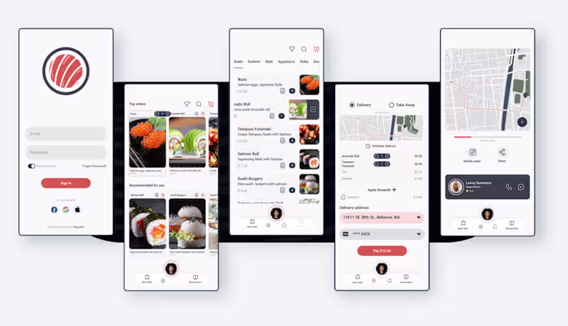 Cover image for Sushi Place App