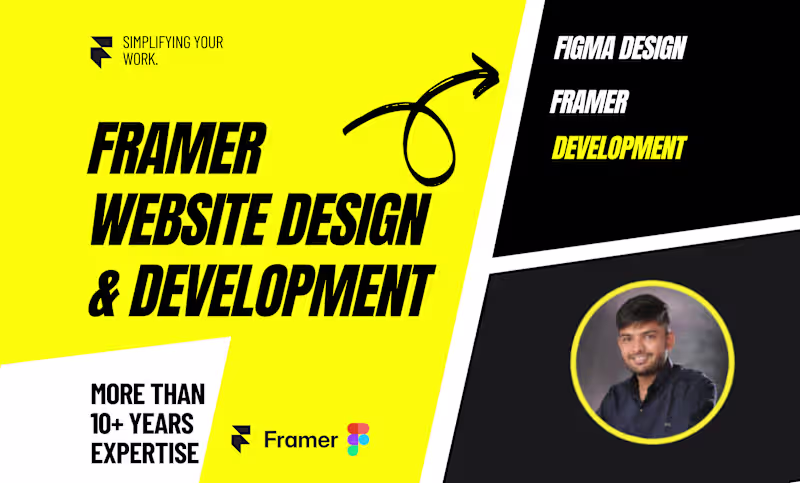 Cover image for Framer Website Design & Development