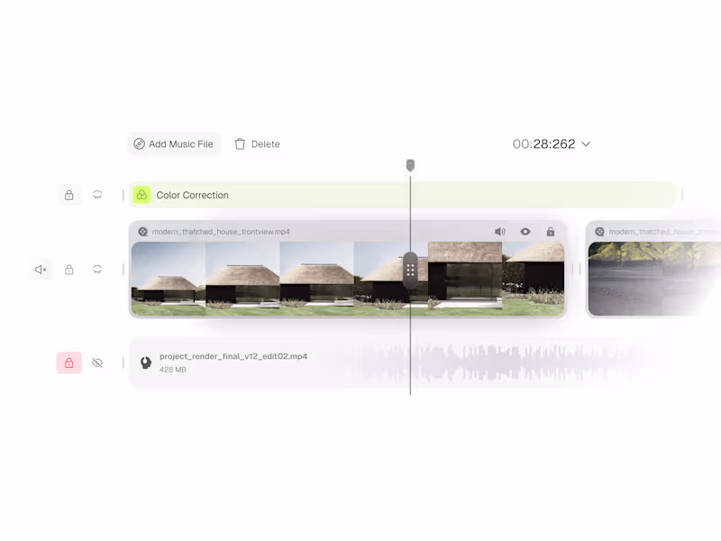 Cover image for Minimal Timeline Editor UI