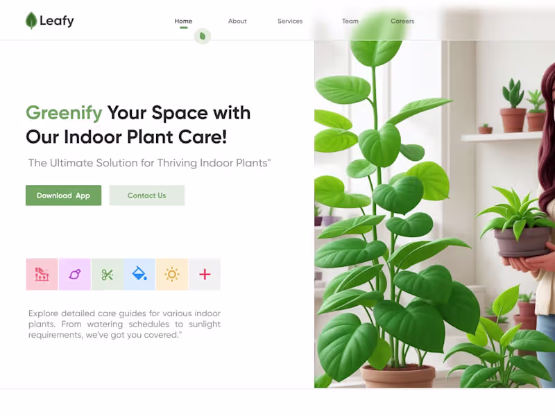 Cover image for Indoor Plant management app