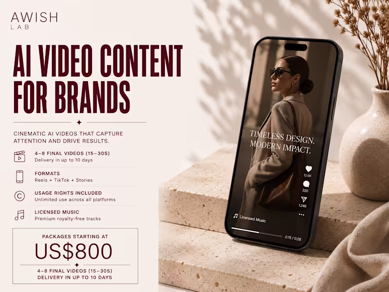 Cover image for AI Video Content for Brands