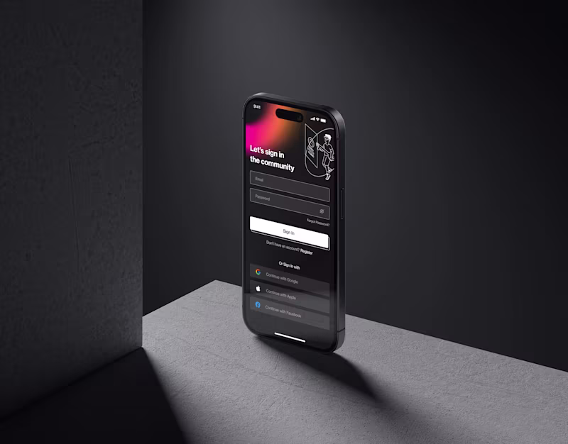 Cover image for Login Page UI Design | App Design
