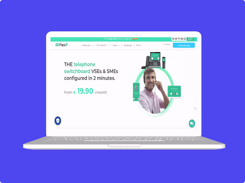 Cover image for Flexip – Smart Business Telephony
We